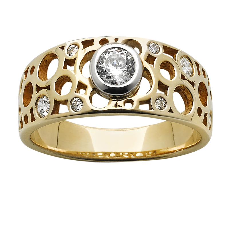 Diamond Engagement Ring – DD528W D